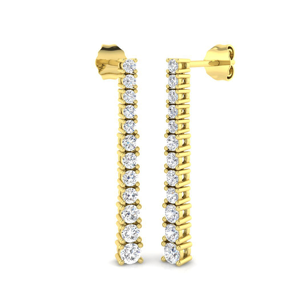 SE5275 — Earrings - 9k Yellow Gold
