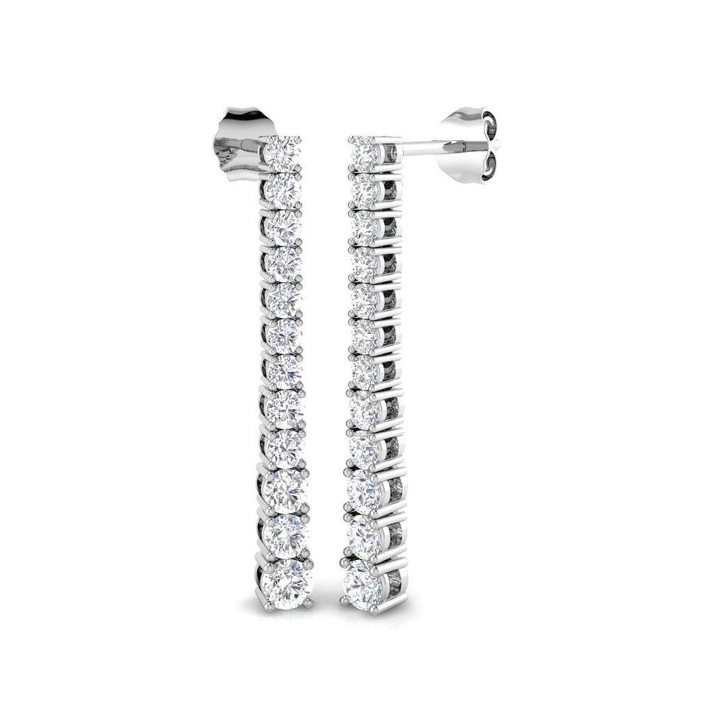 SE5276A — Earrings - 9k White Gold