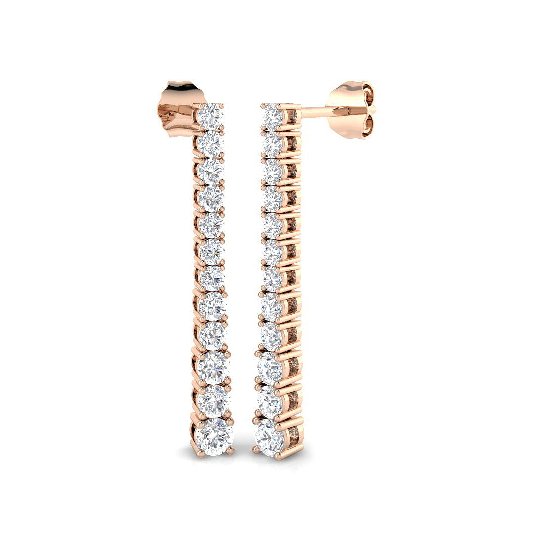 SE5276 — Earrings - 9k Rose Gold