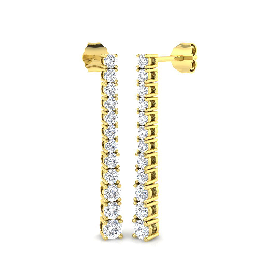 SE5276 — Earrings - 9k Yellow Gold