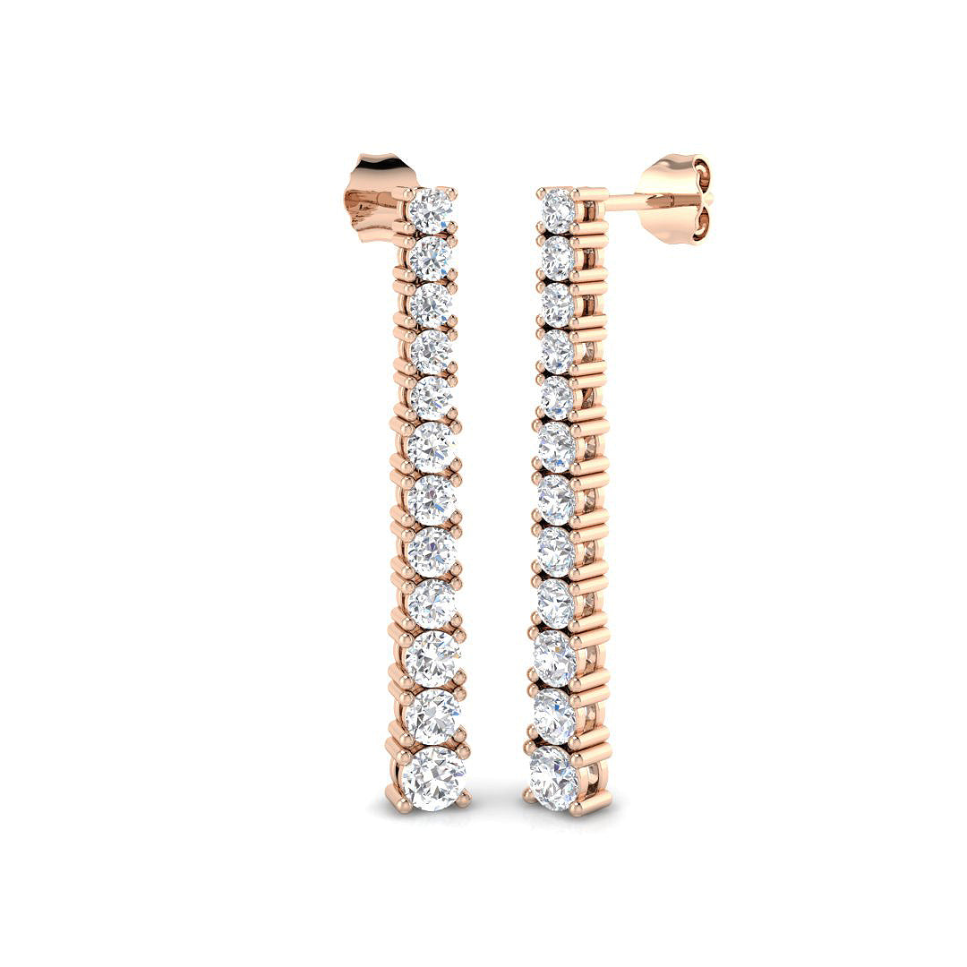 SE5279A — Earrings - 9k Rose Gold