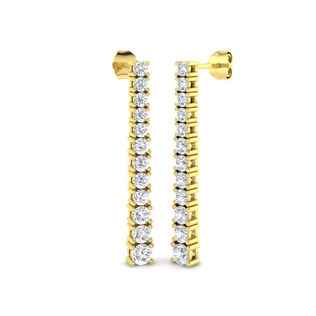 SE5279A — Earrings - 9k Yellow Gold