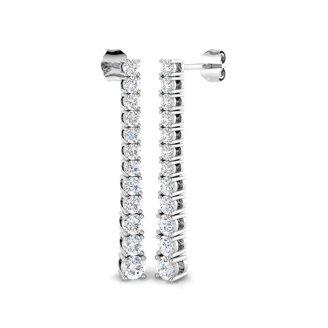 SE5279 — Earrings - 9k White Gold