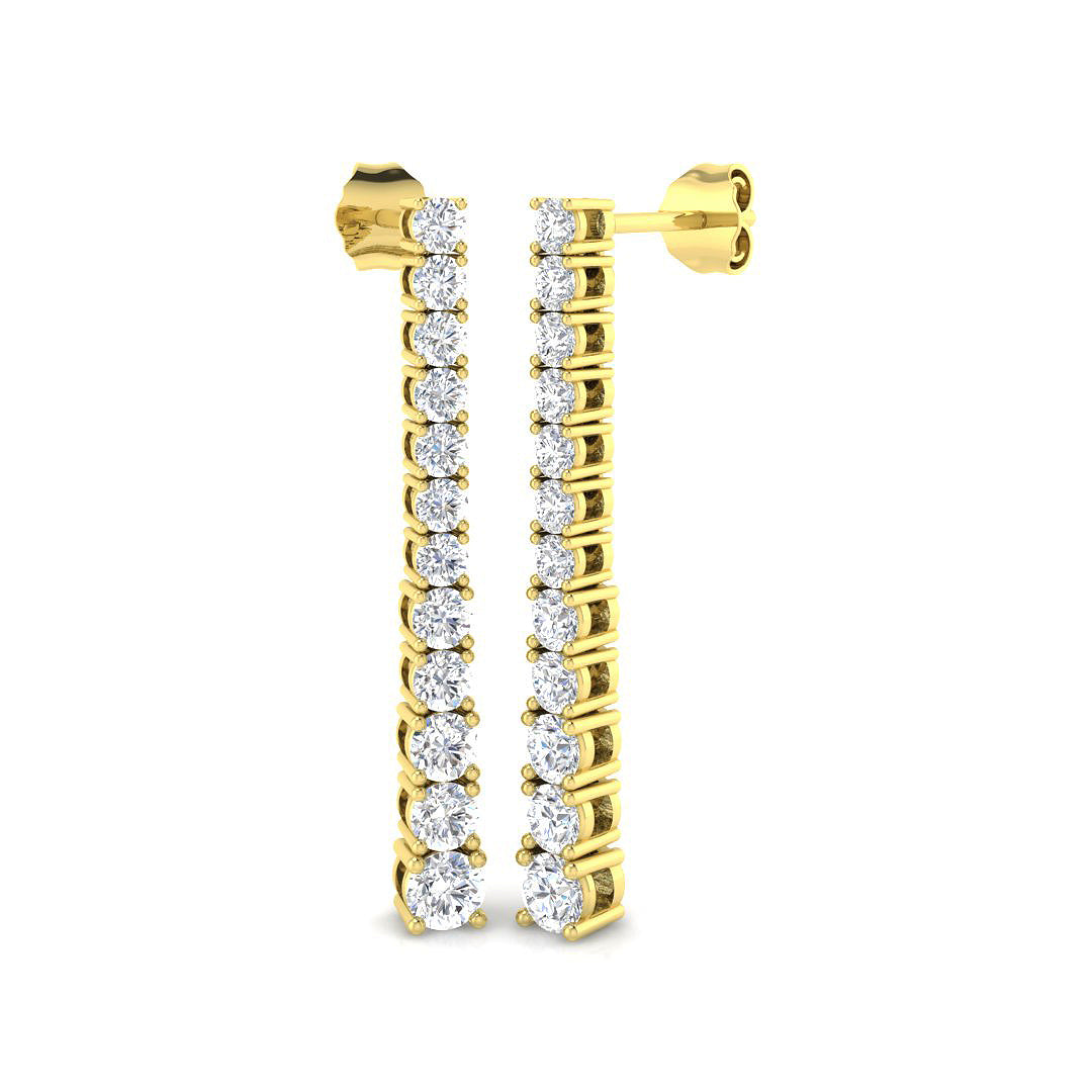 SE5279 — Earrings - 9k Yellow Gold