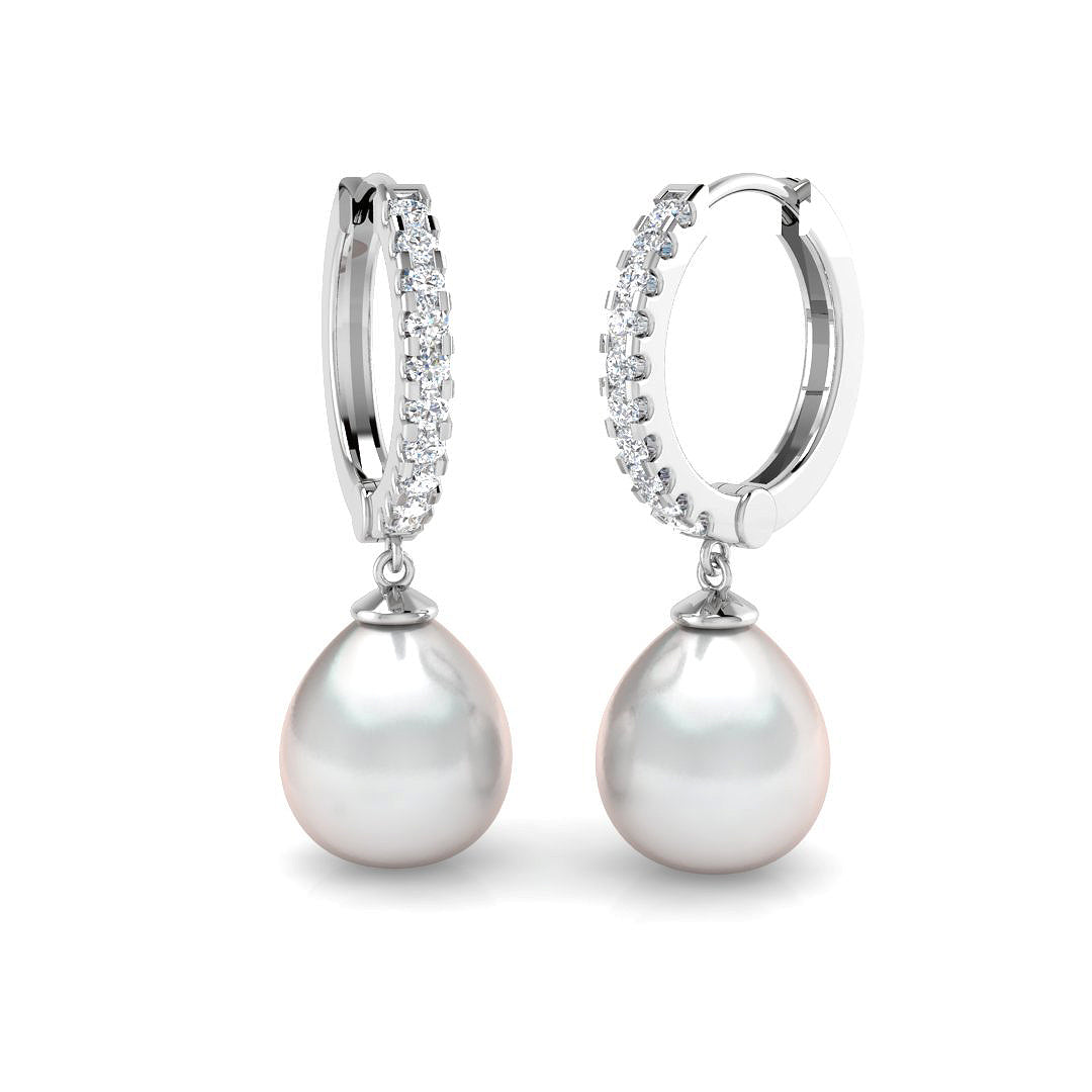 SE5281 — Earrings - 9k White Gold