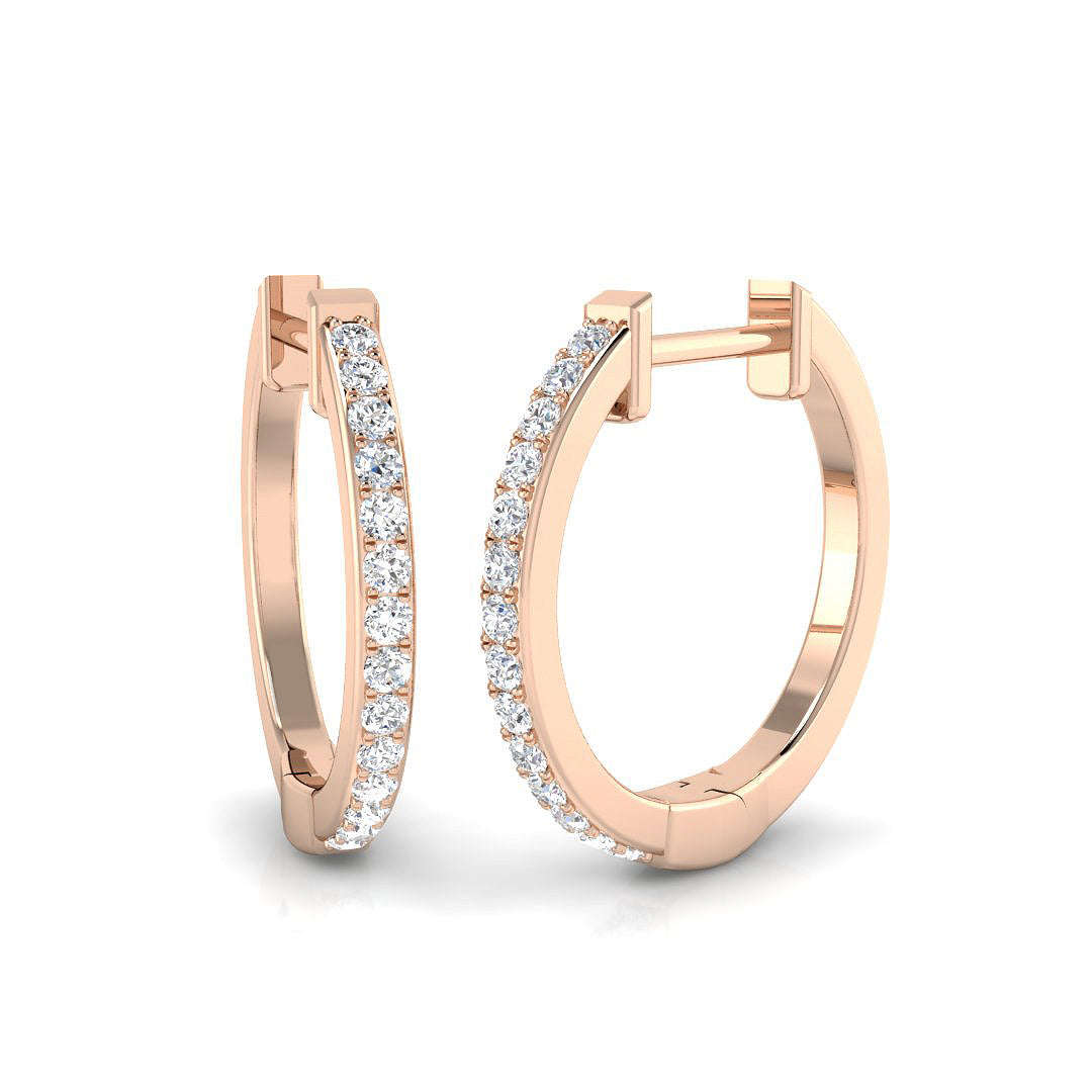 SE5287 — Earrings - 9k Rose Gold