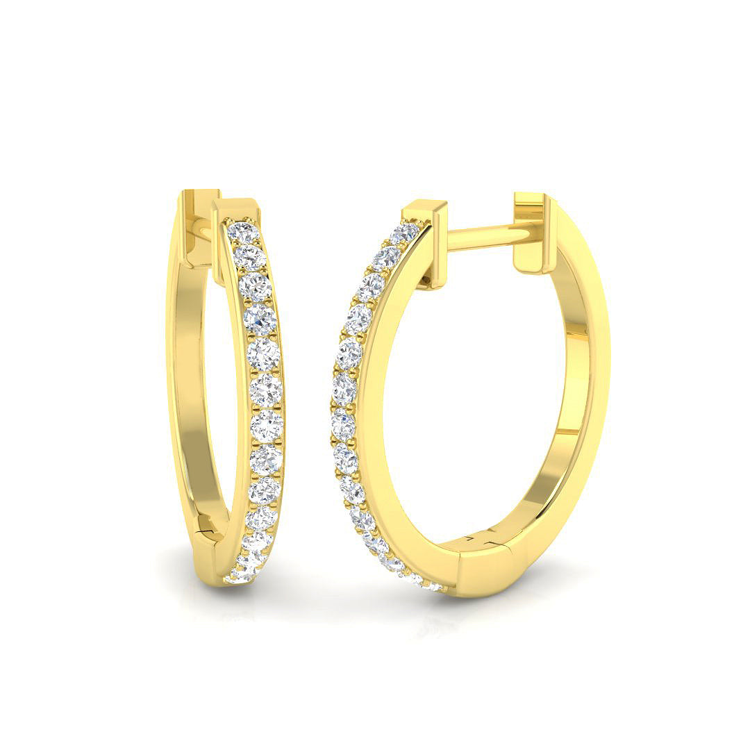 SE5287 — Earrings - 9k Yellow Gold
