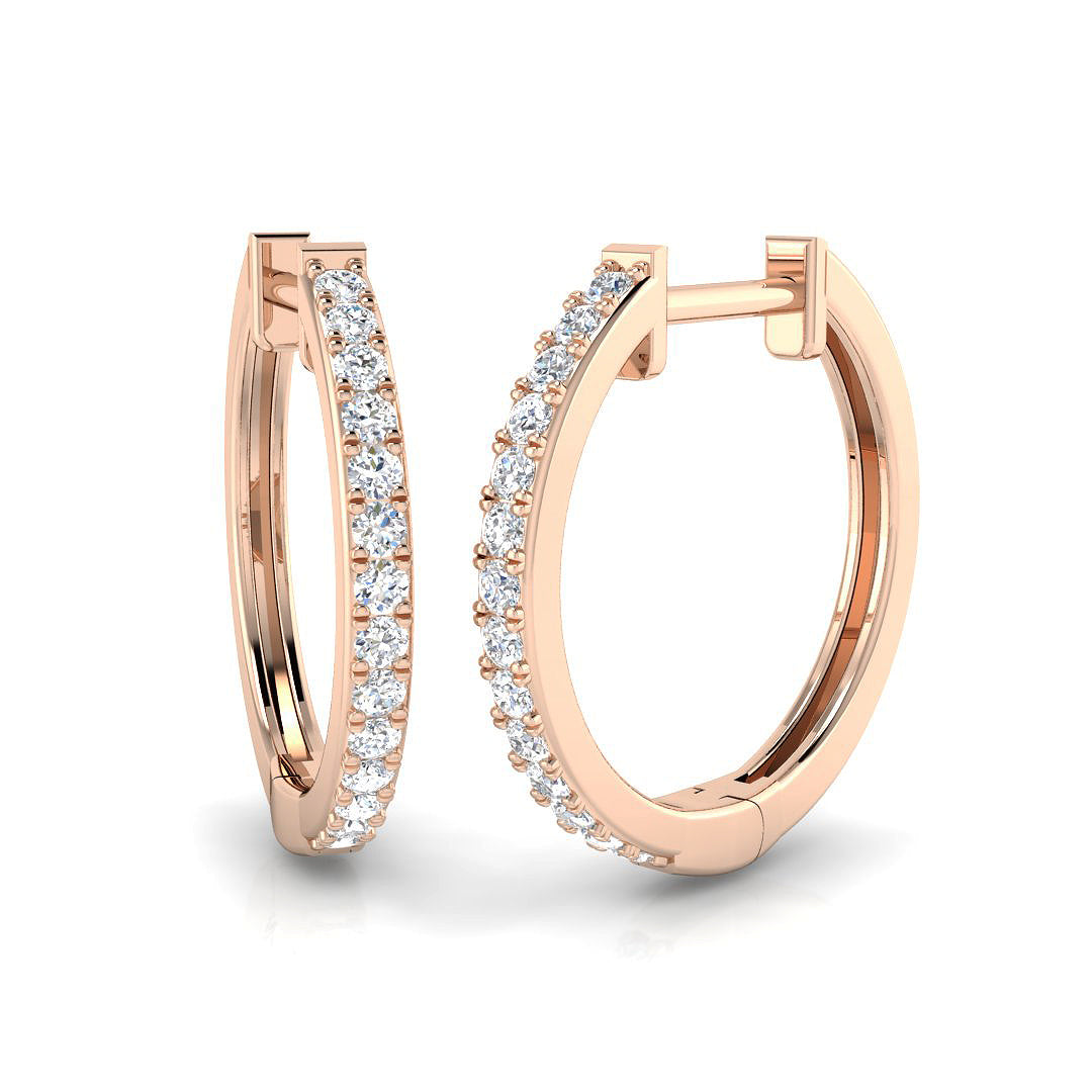 SE5288 — Earrings - 9k Rose Gold