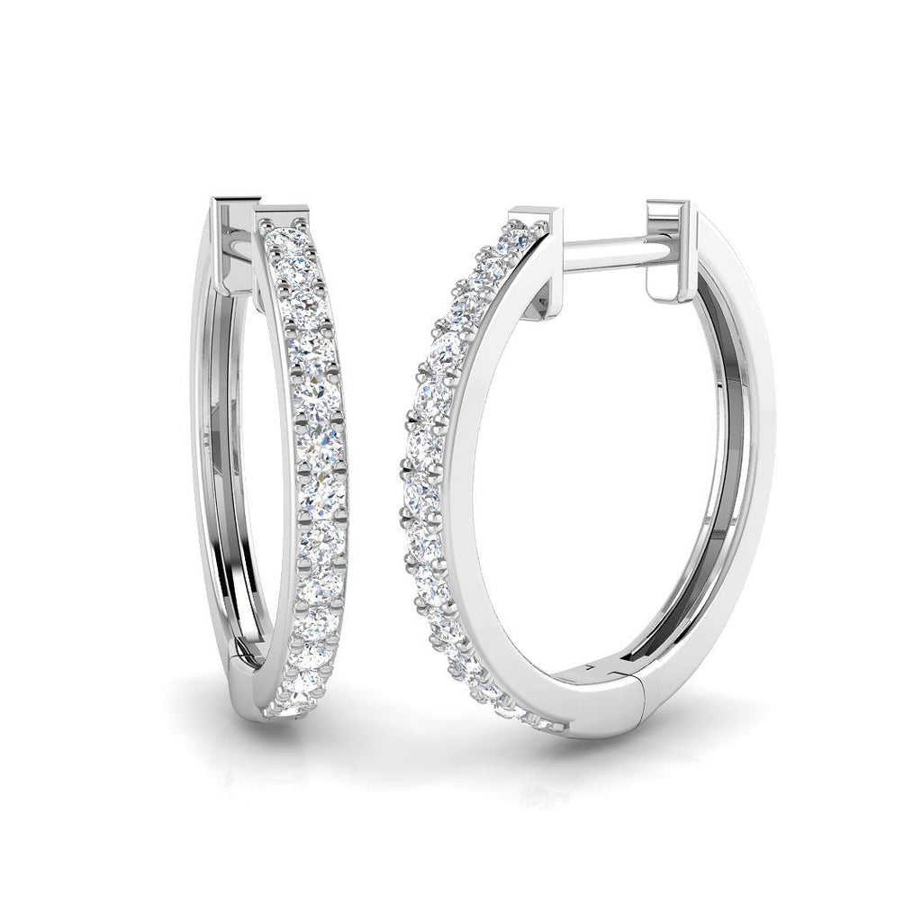 SE5288 — Earrings - 9k White Gold