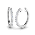 SE5288 — Earrings - 9k White Gold