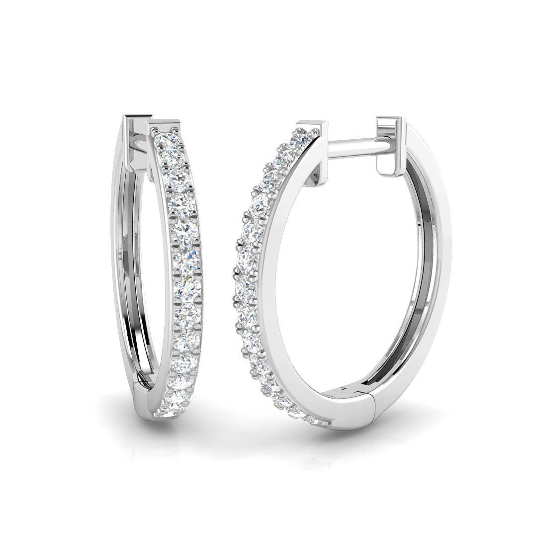 SE5288 — Earrings - 9k White Gold