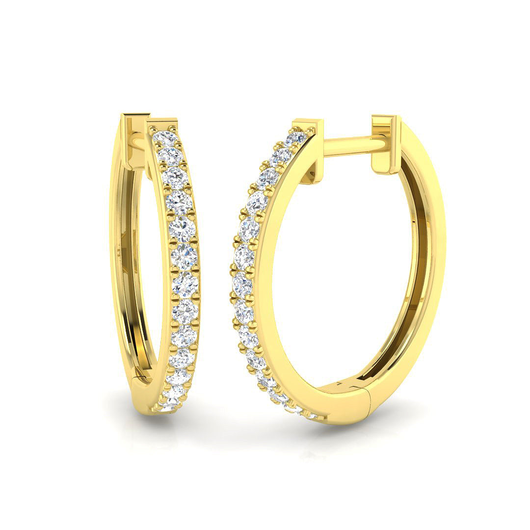 SE5288 — Earrings - 9k Yellow Gold