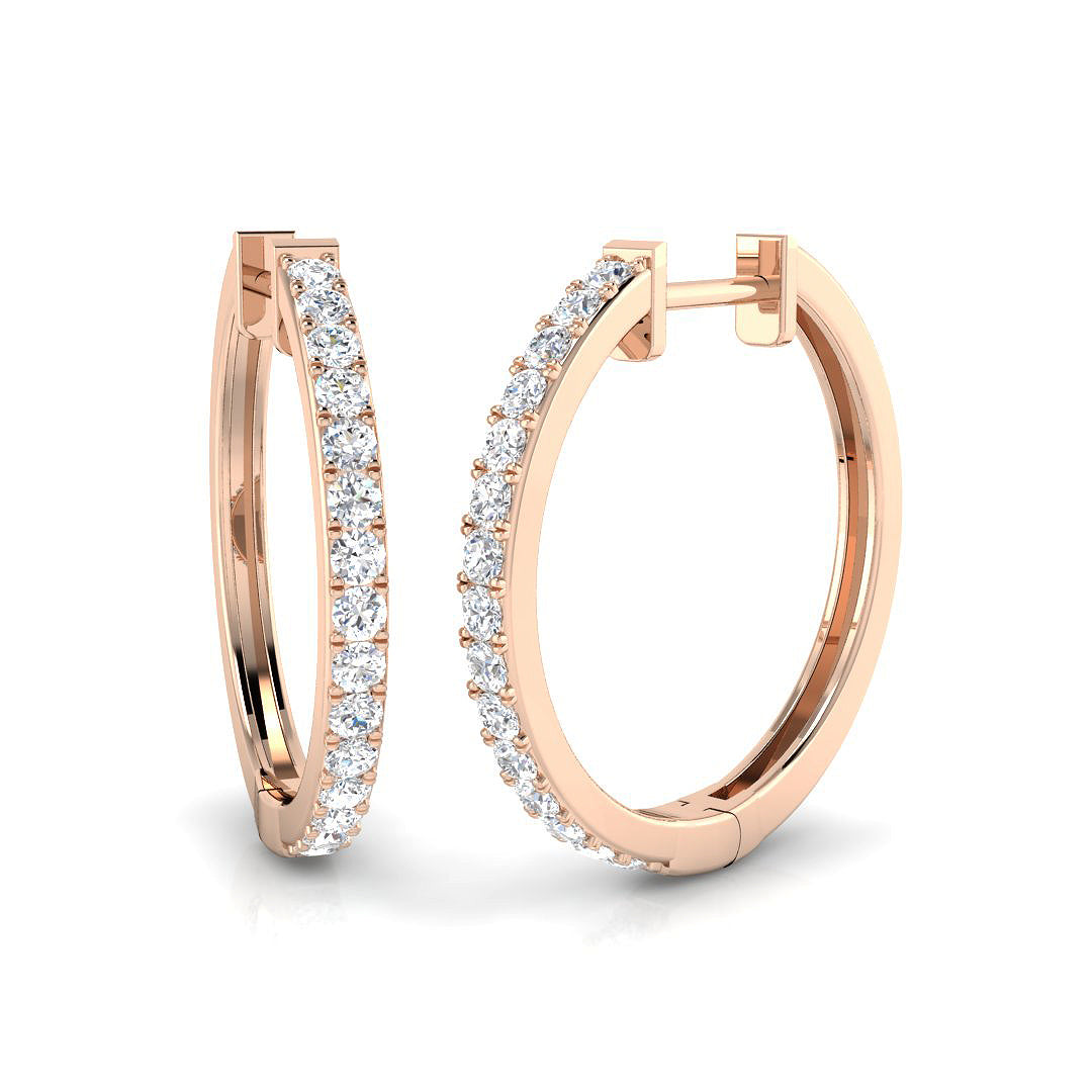 SE5289 — Earrings - 9k Rose Gold