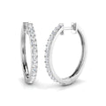 SE5289 — Earrings - 9k White Gold