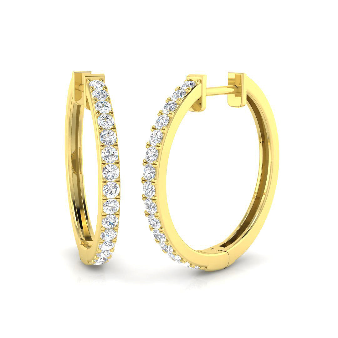 SE5289 — Earrings - 9k Yellow Gold