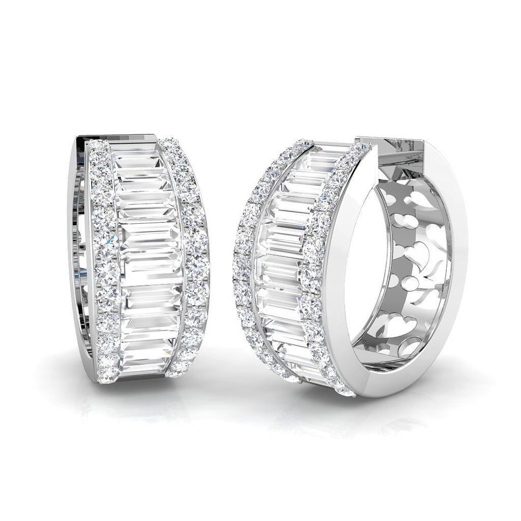 SE5290 — Earrings - 9k White Gold