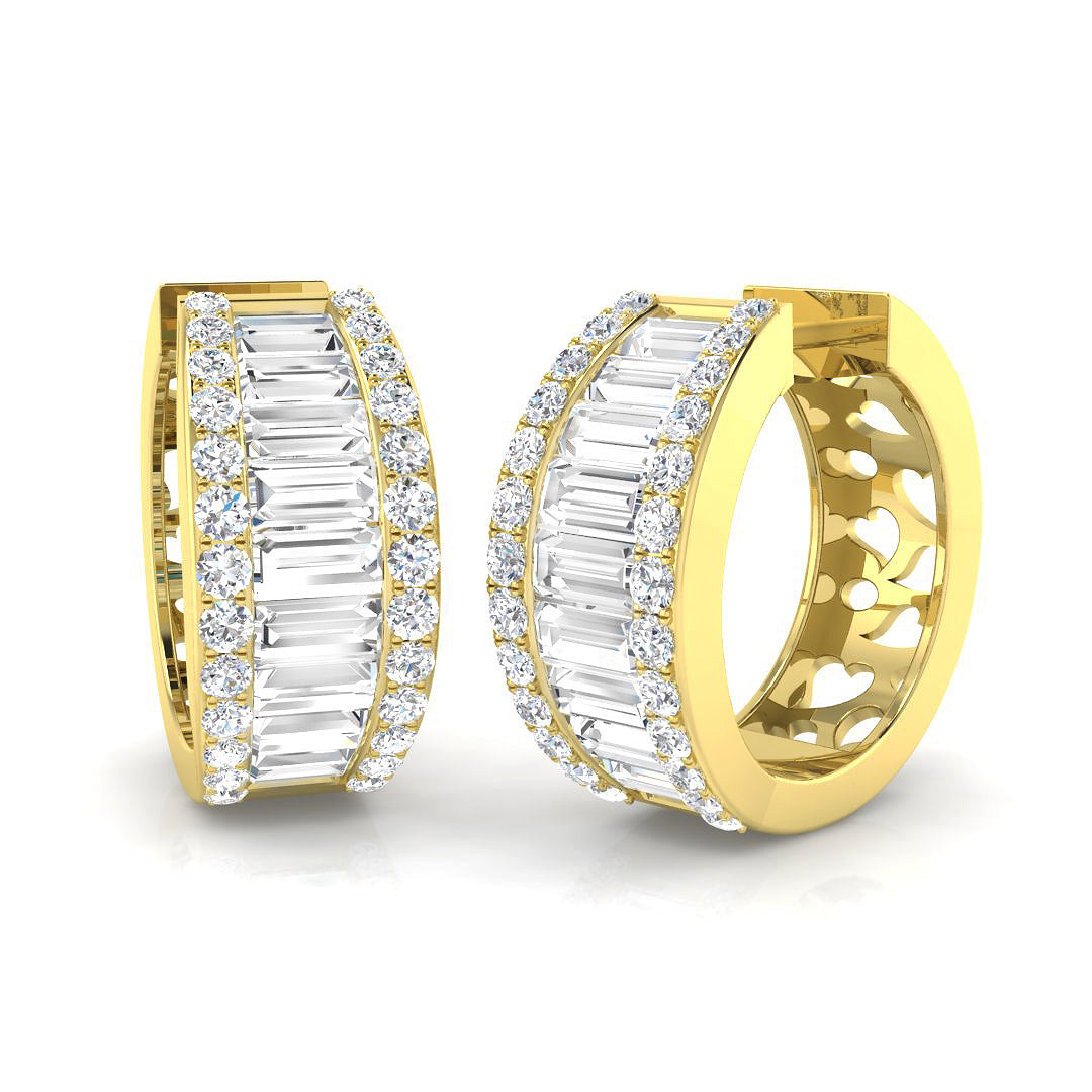 SE5290 — Earrings - 9k Yellow Gold