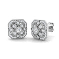 SE5291 — Earrings - 9k White Gold