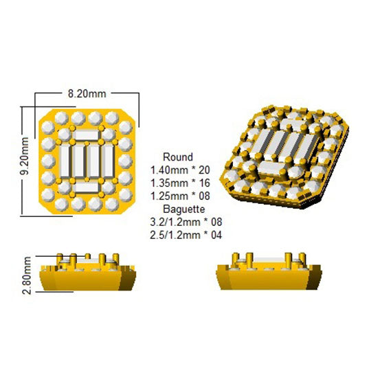 SE5293 — Earrings - 9k Yellow Gold detail