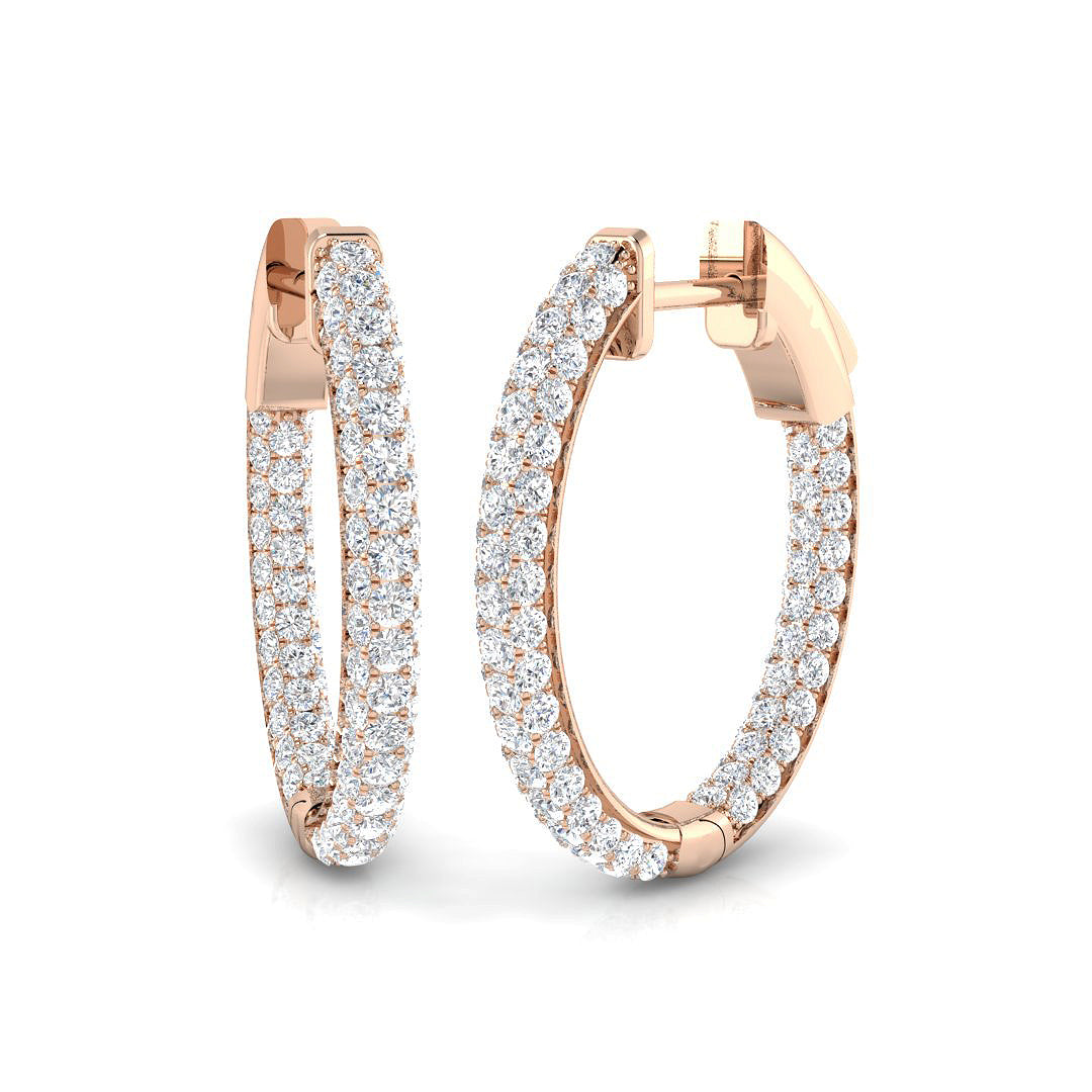 SE5295A — Earrings - 9k Rose Gold
