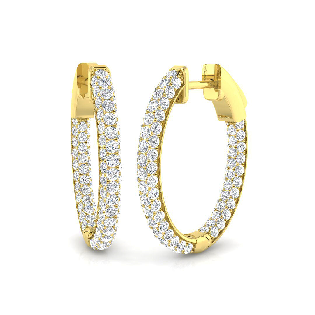 SE5295A — Earrings - 9k Yellow Gold