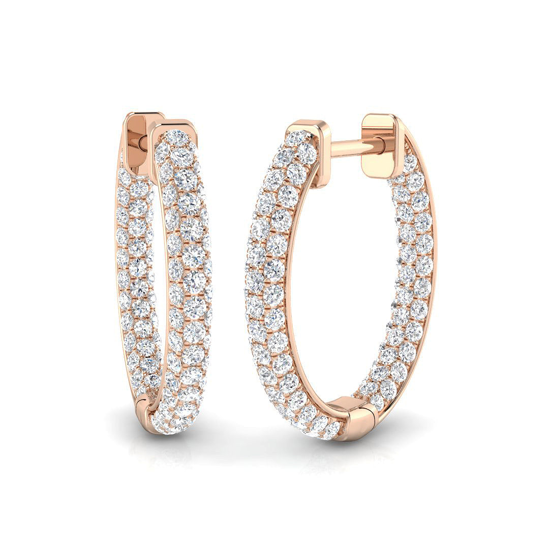 SE5296A — Earrings - 9k Rose Gold