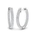SE5296A — Earrings - 9k White Gold