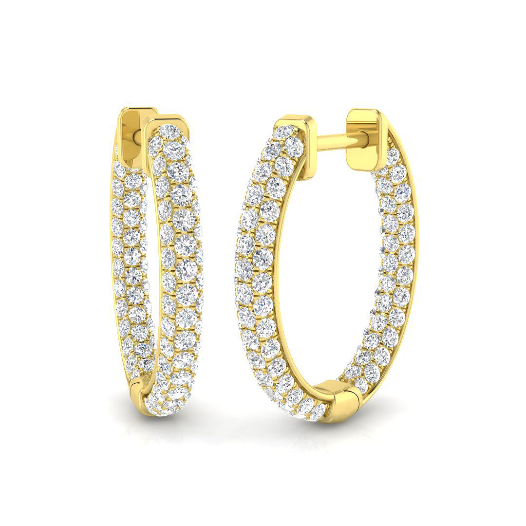 SE5296A — Earrings - 9k Yellow Gold