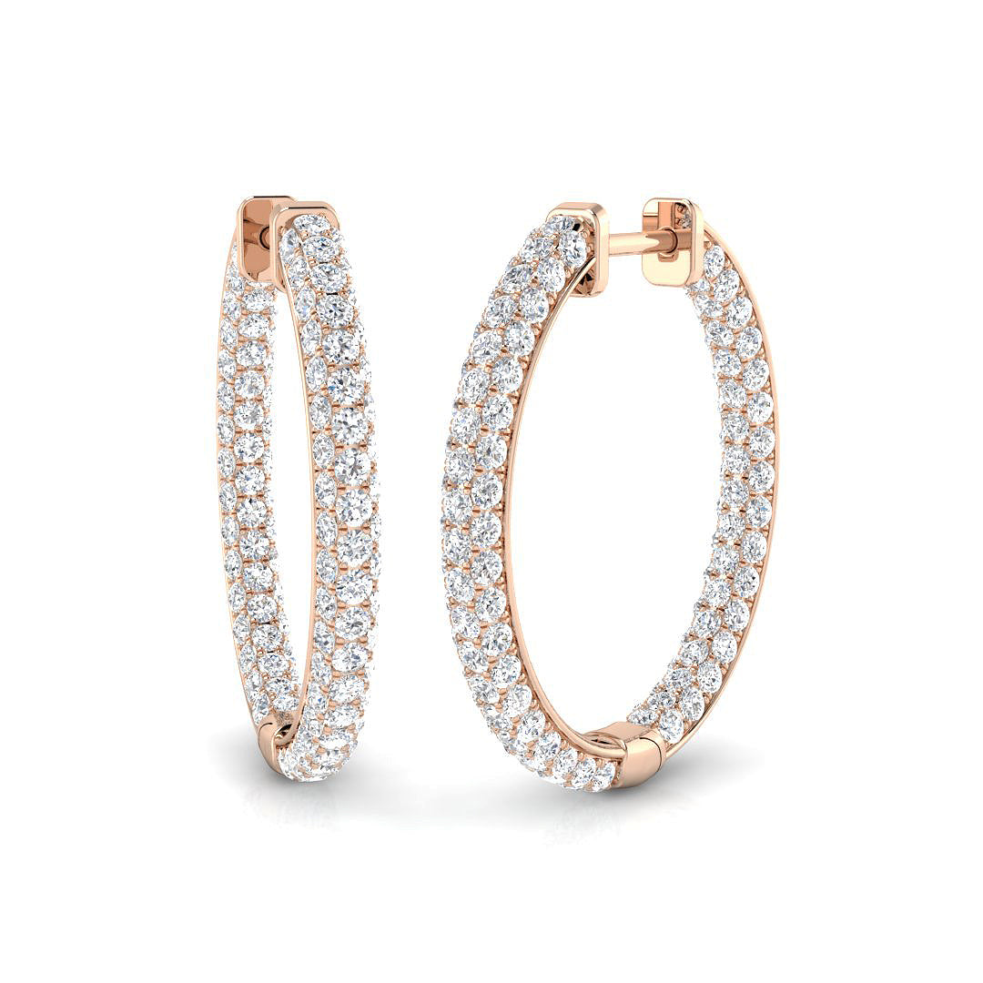 SE5297A — Earrings - 9k Rose Gold
