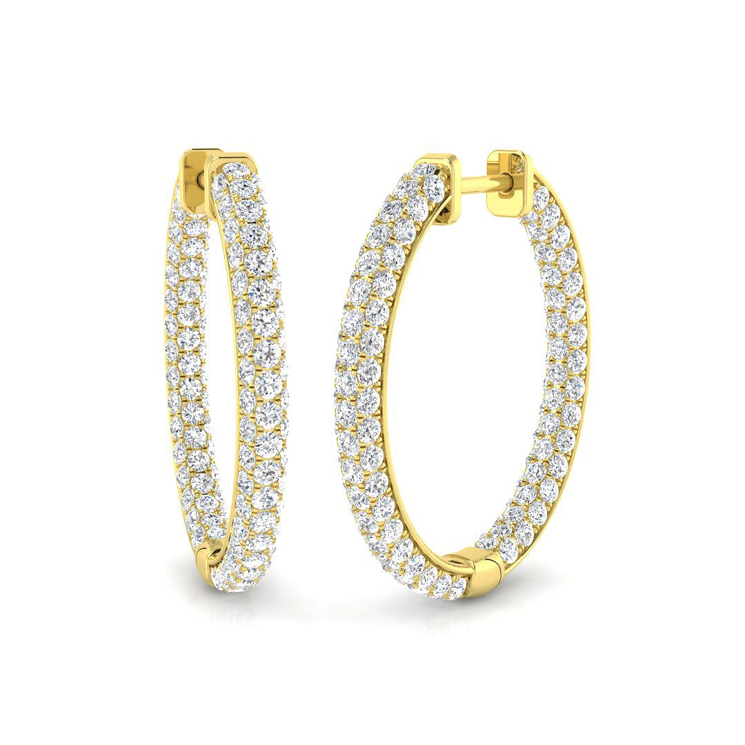SE5297A — Earrings - 9k Yellow Gold