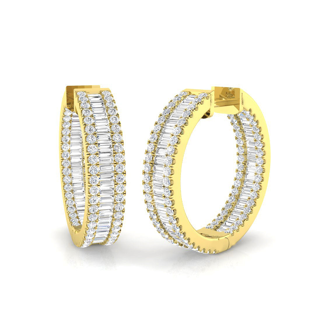 SE5299 — Earrings - 9k Yellow Gold