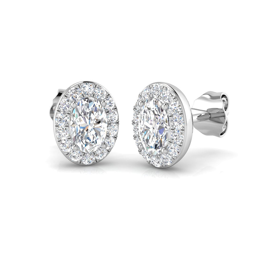 SE5300 — Earrings - 9k White Gold