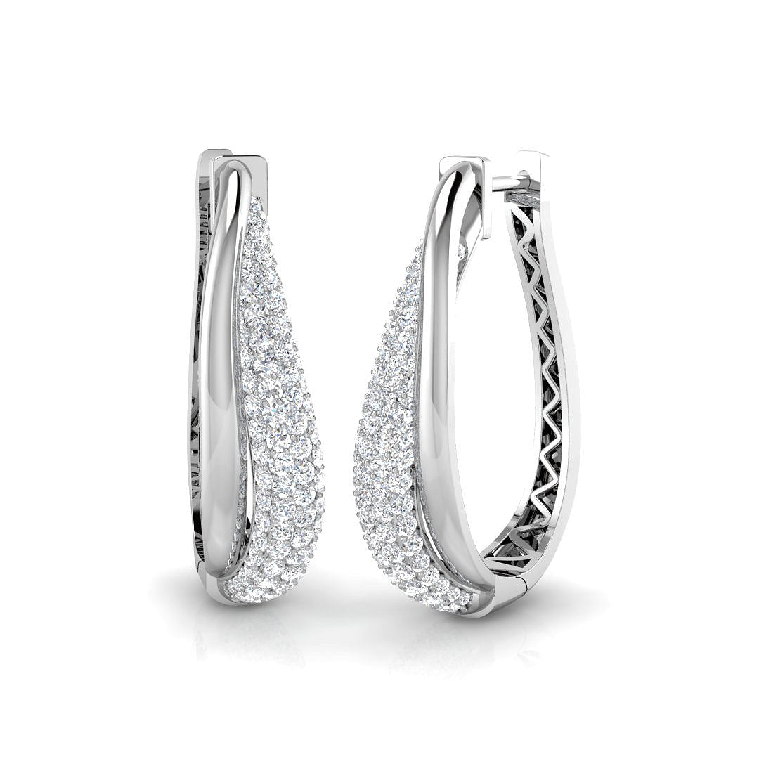 SE5303 — Earrings - 9k White Gold