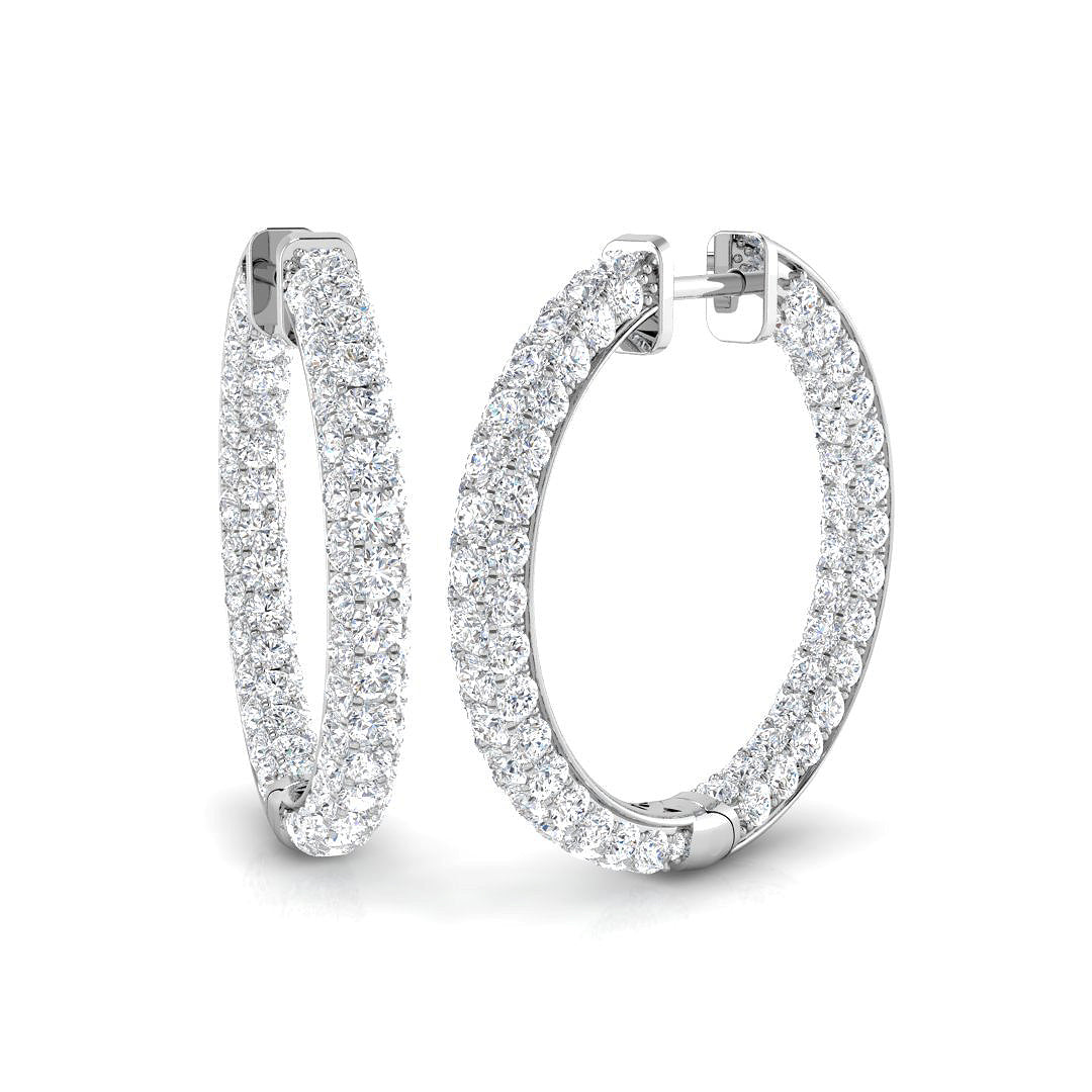 SE5304 — Earrings - 9k White Gold