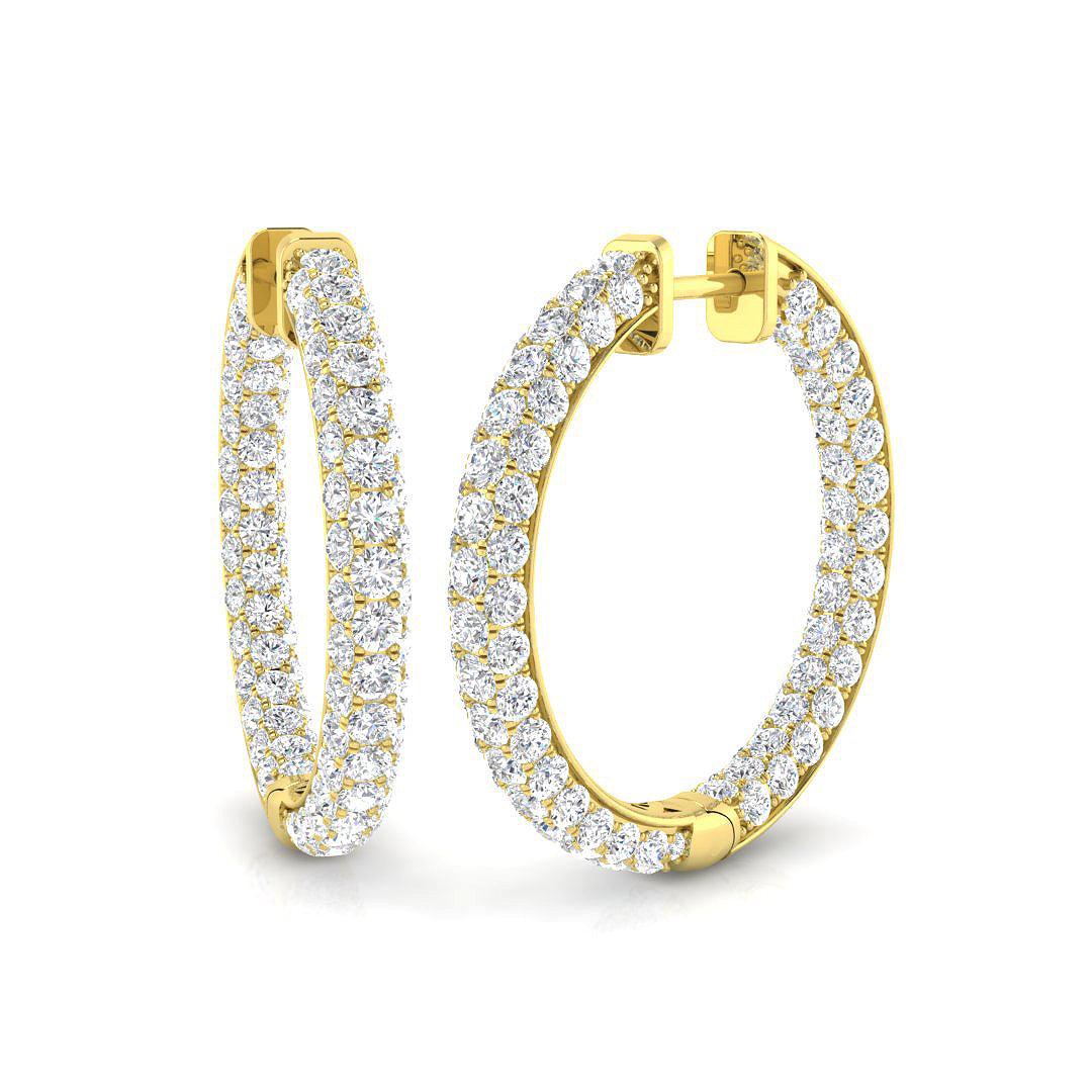 SE5304 — Earrings - 9k Yellow Gold