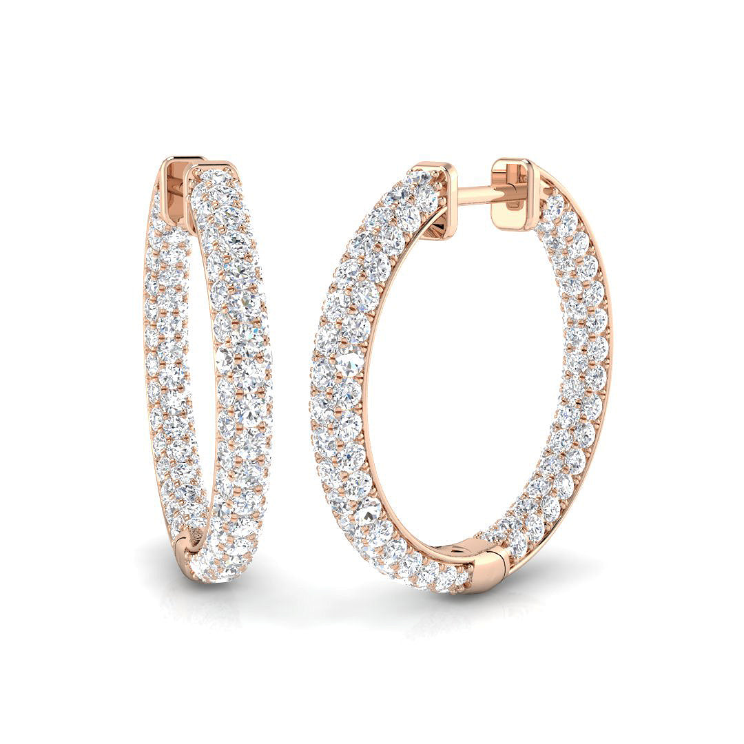 SE5305 — Earrings - 9k Rose Gold