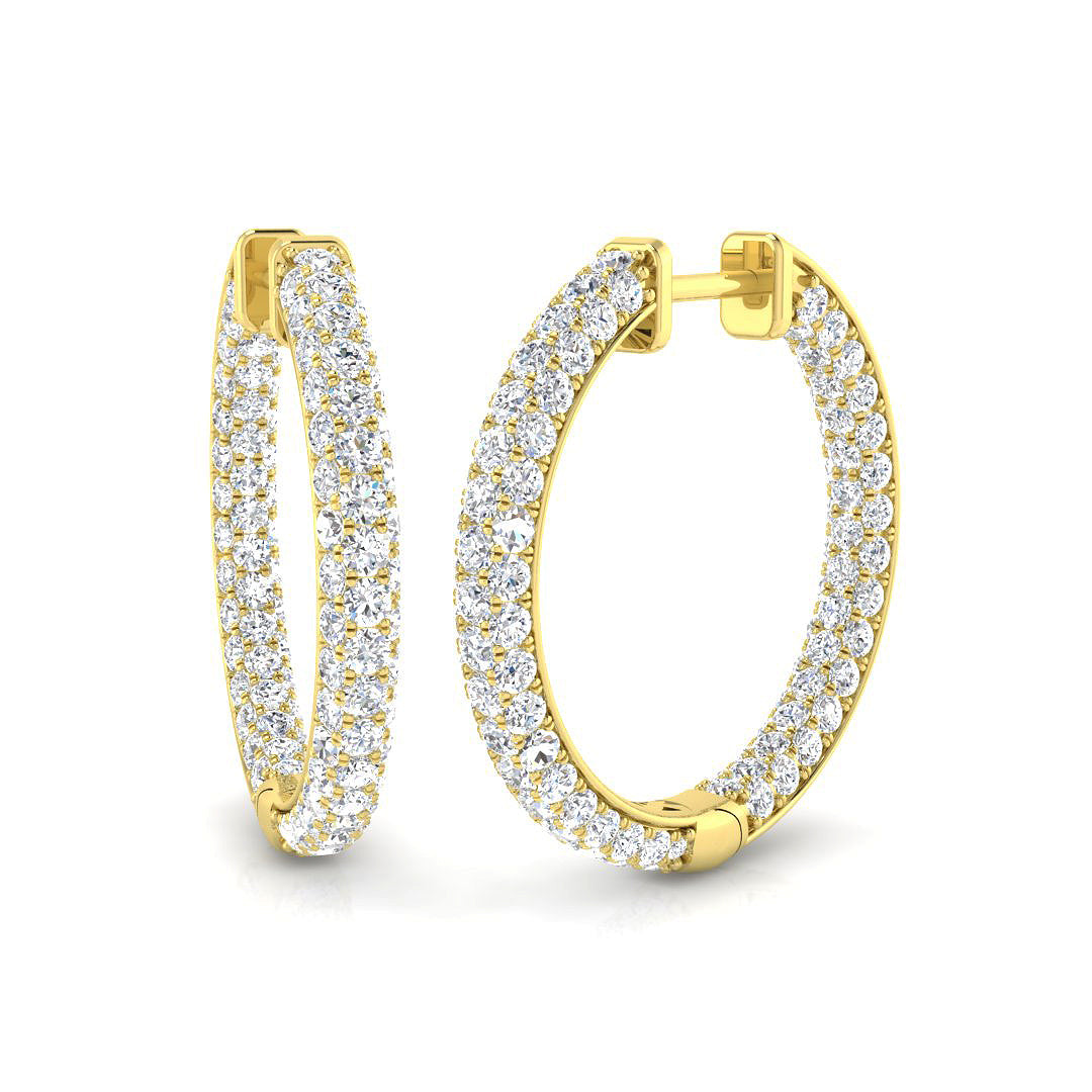 SE5305 — Earrings - 9k Yellow Gold