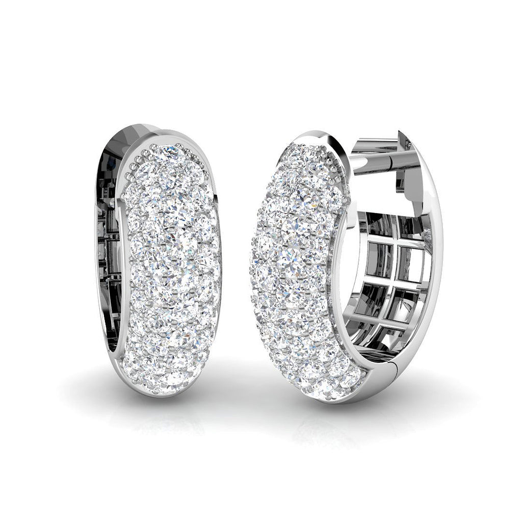 SE5307 — Earrings - 9k White Gold