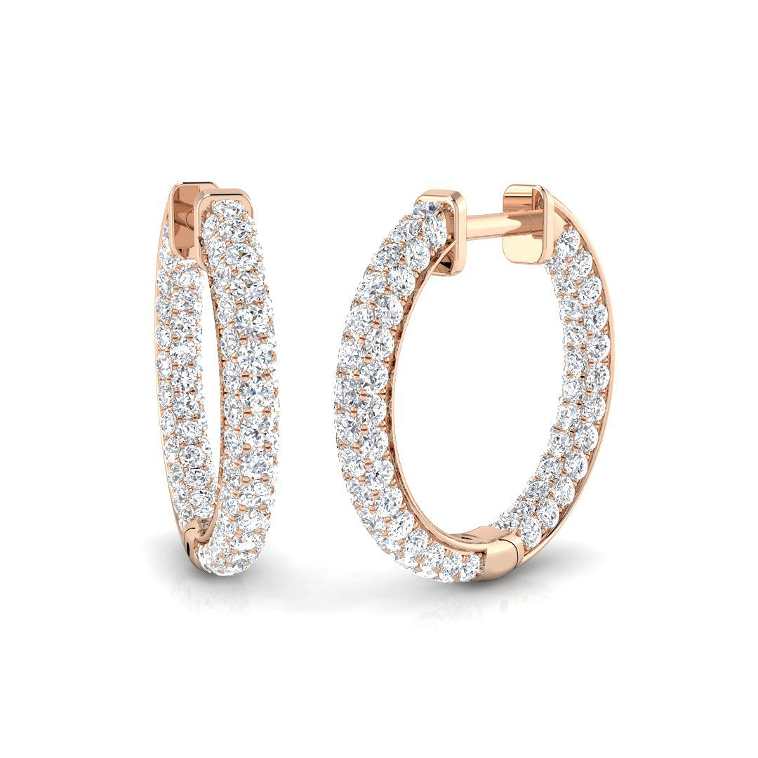 SE5310 — Earrings - 9k Rose Gold