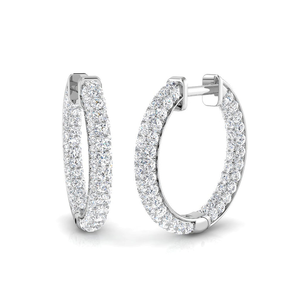 SE5310 — Earrings - 9k White Gold
