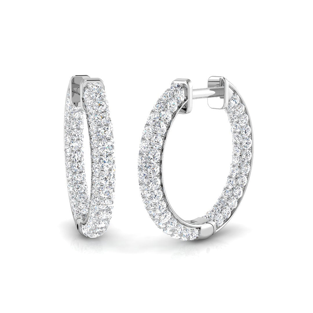 SE5310 — Earrings - 9k White Gold