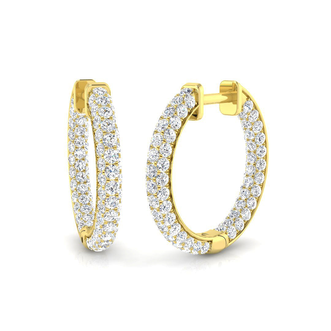 SE5310 — Earrings - 9k Yellow Gold