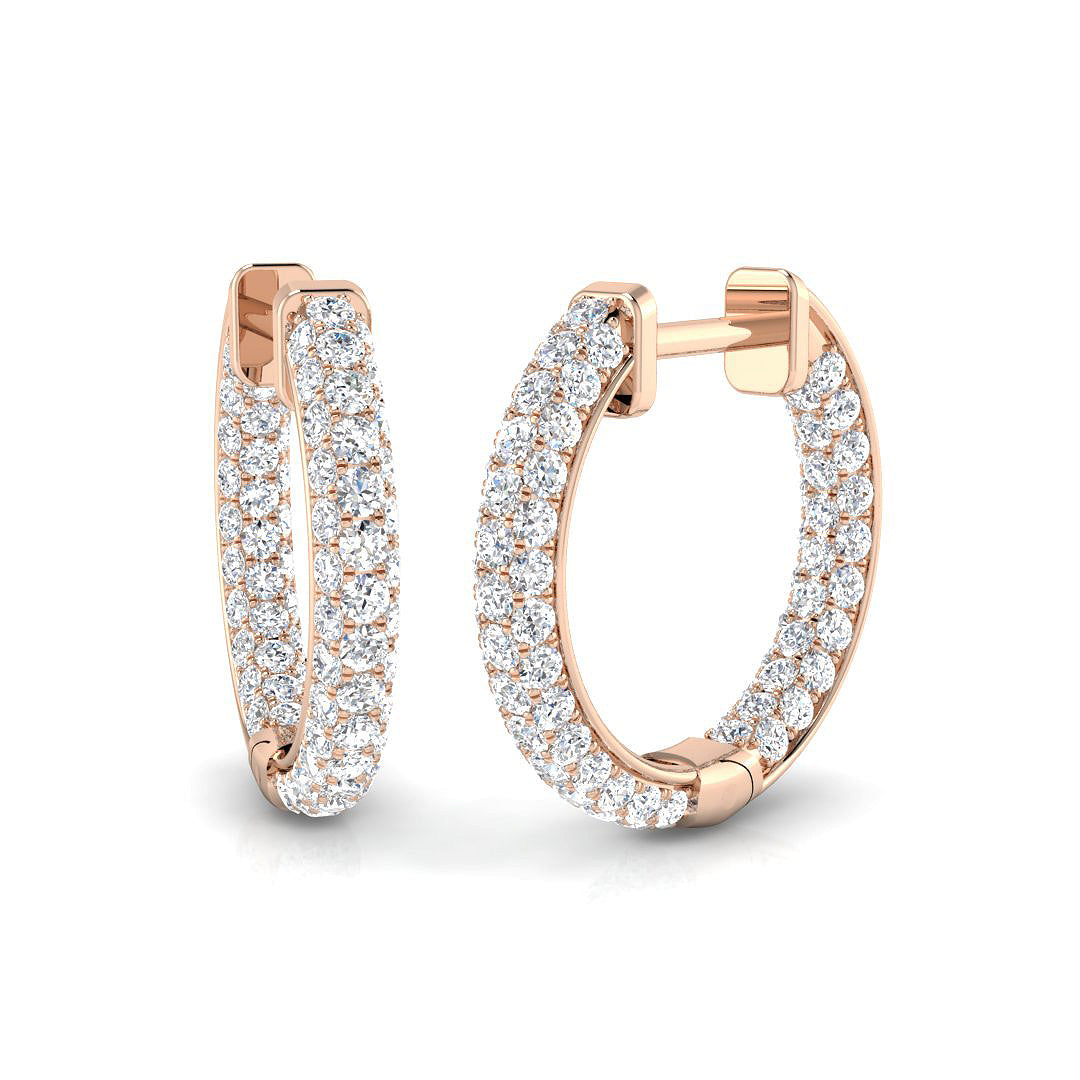 SE5311 — Earrings - 9k Rose Gold