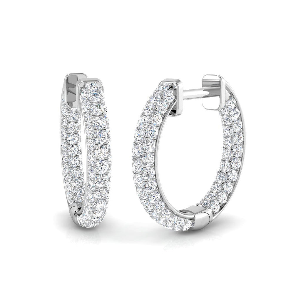 SE5311 — Earrings - 9k White Gold