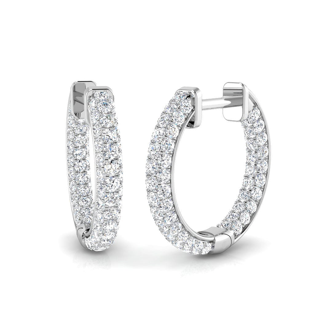 SE5311 — Earrings - 9k White Gold