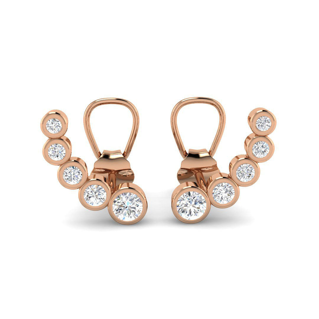 SE5312 — Earrings - 9k Rose Gold