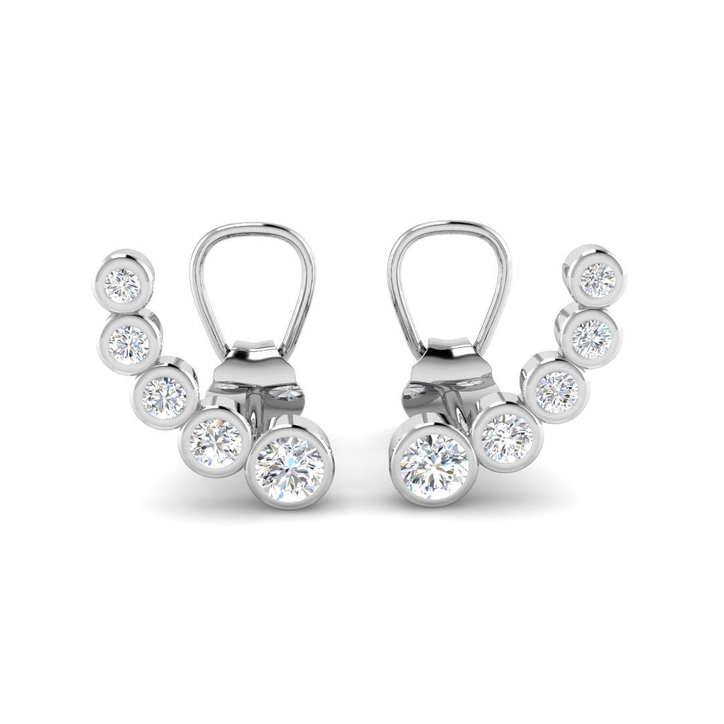 SE5312 — Earrings - 9k White Gold