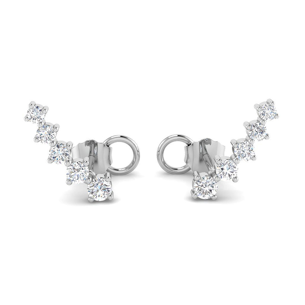 SE5313 — Earrings - 9k White Gold