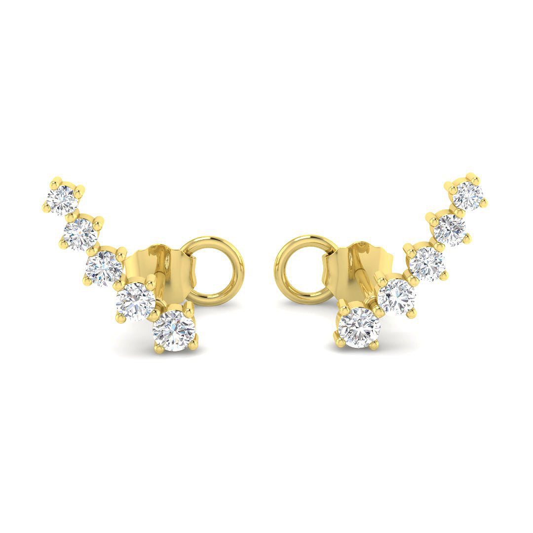 SE5313 — Earrings - 9k Yellow Gold