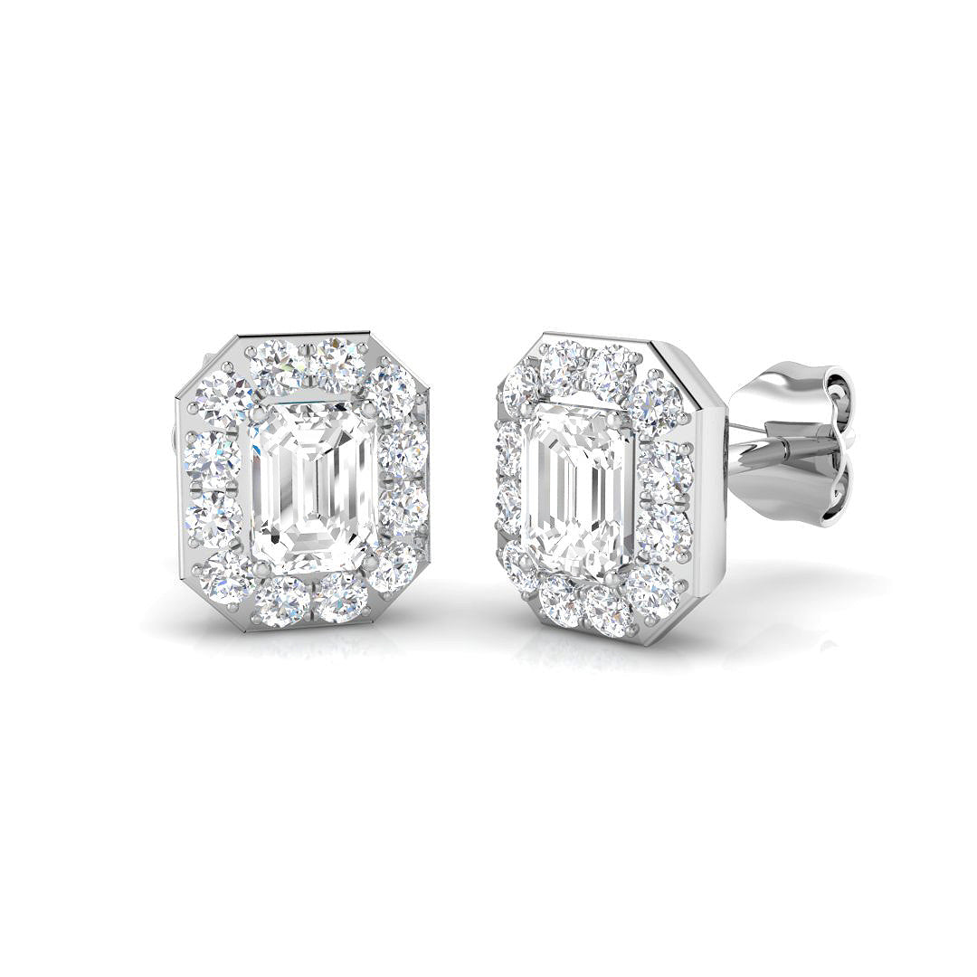 SE5317 — Earrings - 9k White Gold